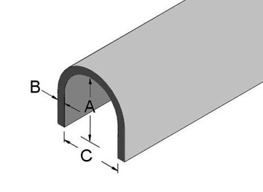 Ground Wire Molding dimensions